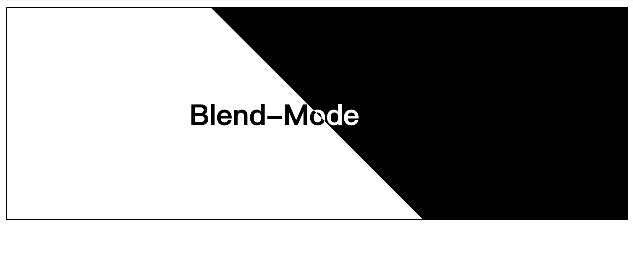 blend-mode：文字颜色自适应