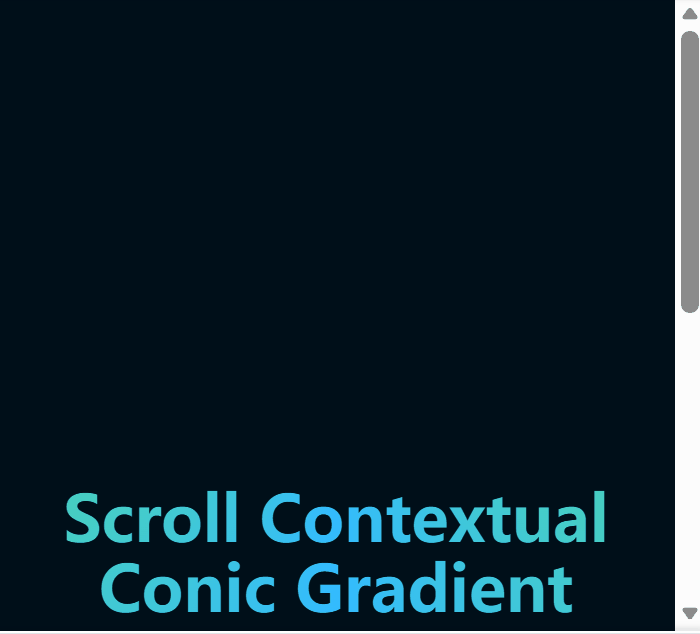 滚动时文字颜色动态改变